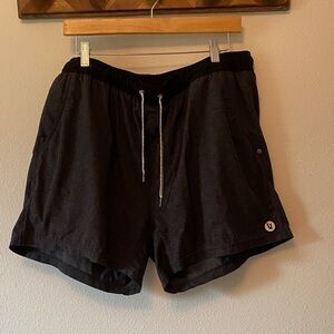 Vuori Men's Black Athletic Shorts